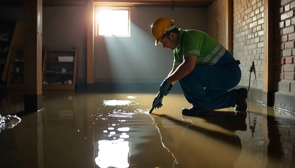 Professional water damage restoration services in West Point, TX